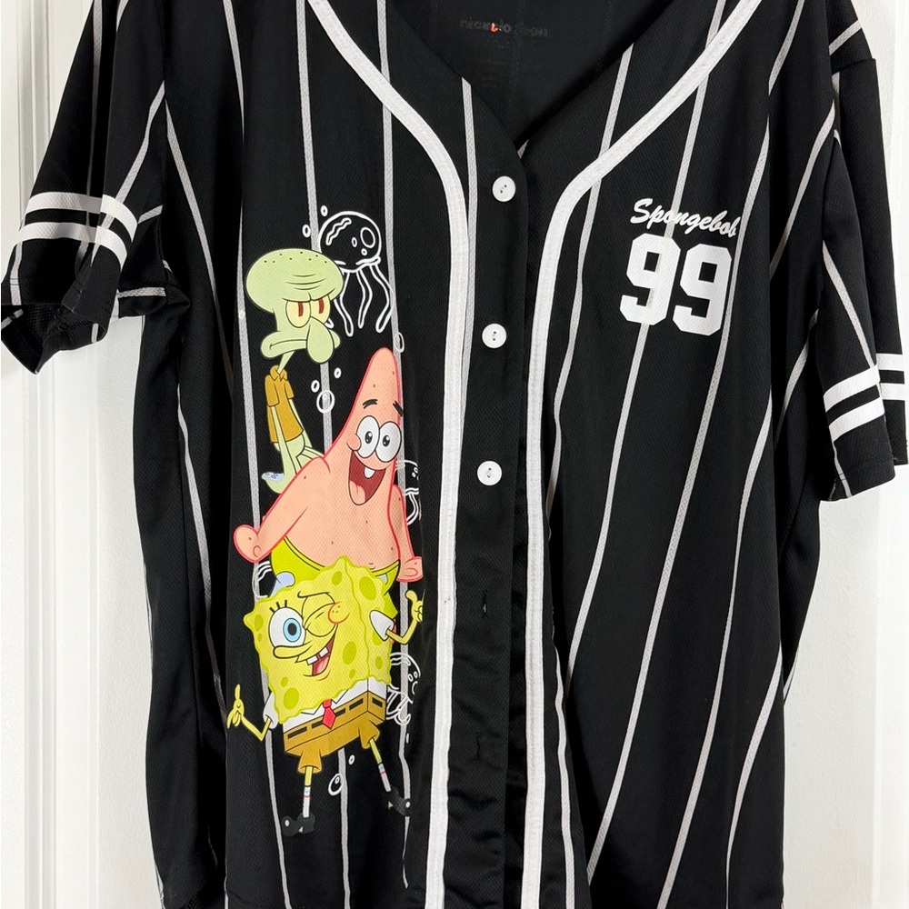 🖤⚾️ Black and White Spongebob Jersey